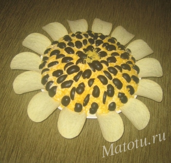 салат Соняшник