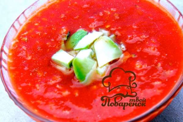 Як приготувати гаспачо по-Андалузії Як приготувати гаспачо по-Андалузії