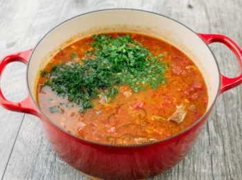 Класичний рецепт харчо з курячого м'яса