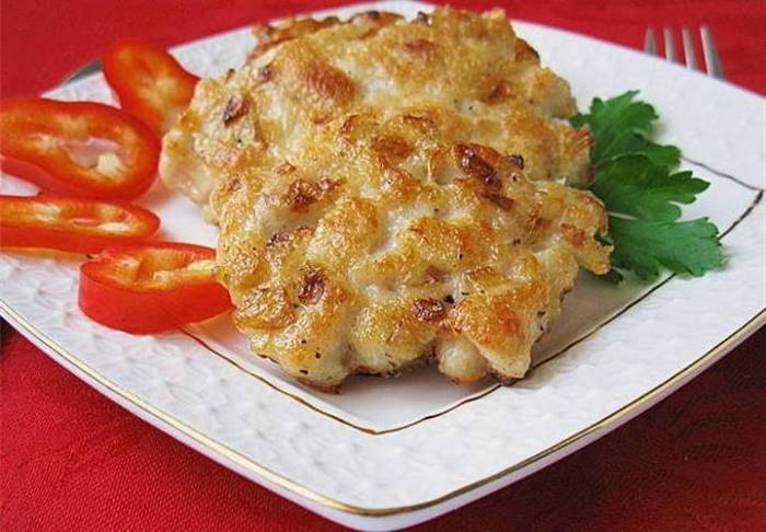 Рубані котлети з курячих грудок, філе