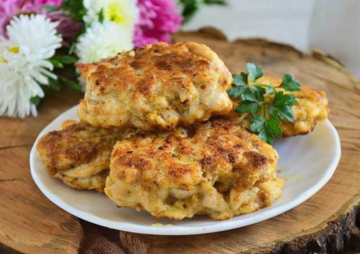 Рубані котлети з курячих грудок, філе