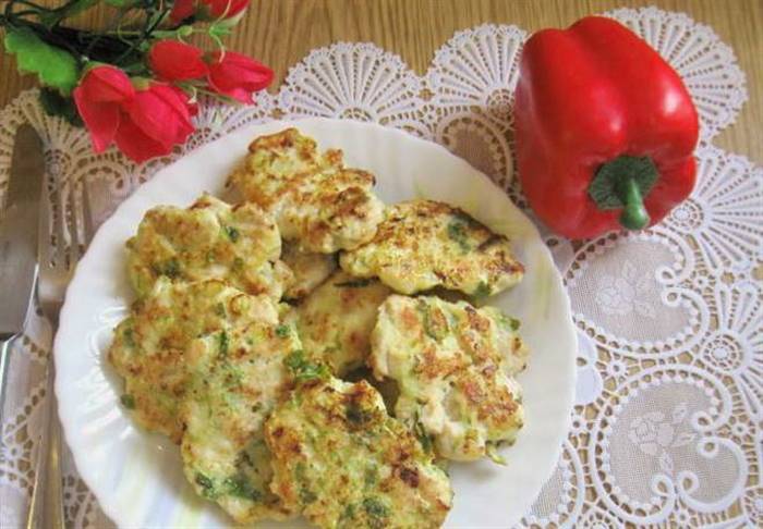 Рубані котлети з курячих грудок, філе