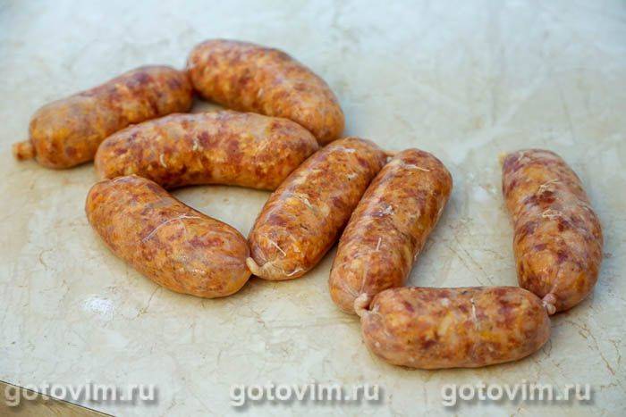 Домашні ковбаски з м'яса качки, Крок 06