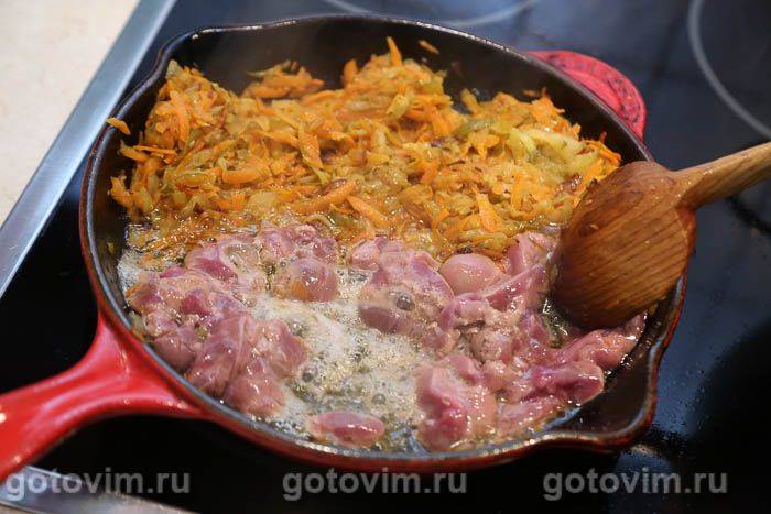 Азу з баранячими нирками та картоплею, Крок 08