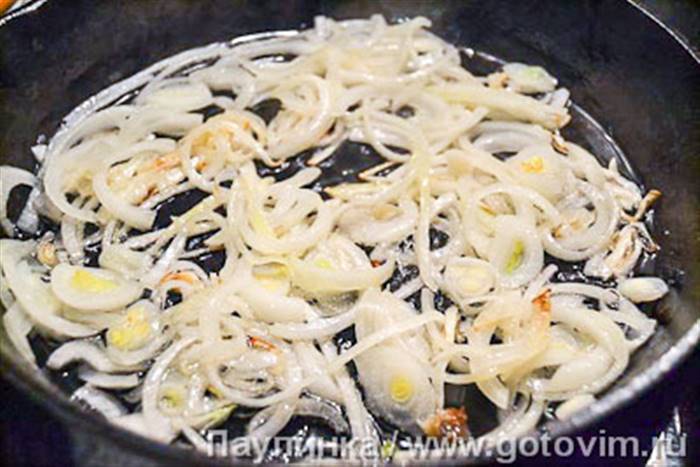 Азу з курячими шлунками, Крок 04