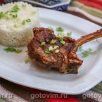 Баранячі котлети на кісточці по-китайськи