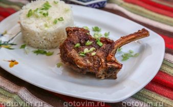 Баранячі котлети на кісточці по-китайськи