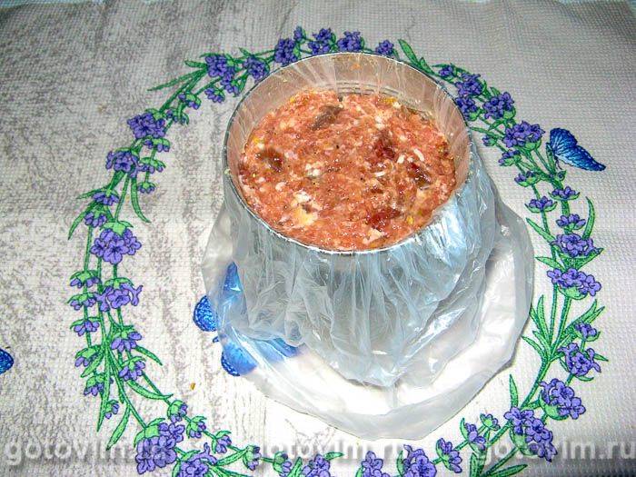 Домашня шинка зі свинини з яловичиною та фісташками, Крок 06