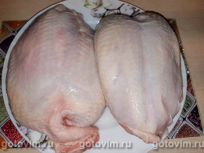 Фотографії рецепта Домашня варена ковбаса з курки, 01 Домашня варена ковбаса з курки, Крок 01