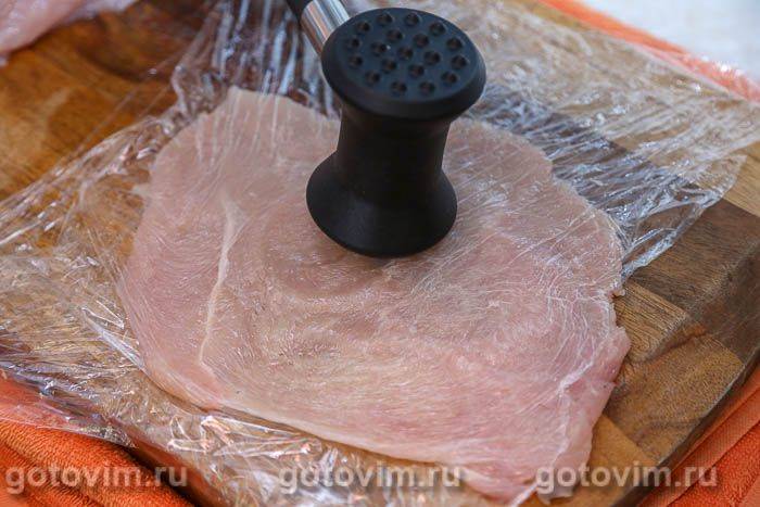 Котлети кордон блю (chicken cordon bleu), Крок 02