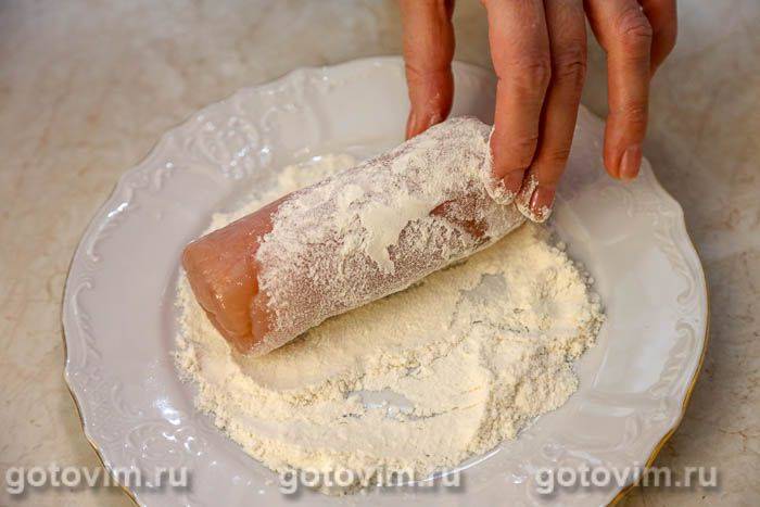 Котлети кордон блю (chicken cordon bleu), Крок 07