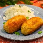 Котлети кордон блю з фаршу з шинкою та сиром