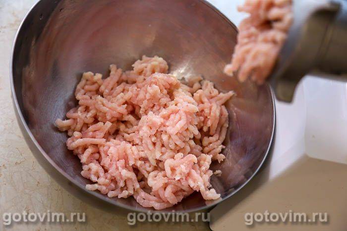 Котлети кордон блю з фаршу з шинкою та сиром, Крок 01