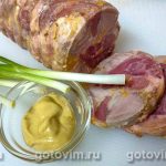 Ковбаса з копченої та сирої рульки в пластиковій пляшці