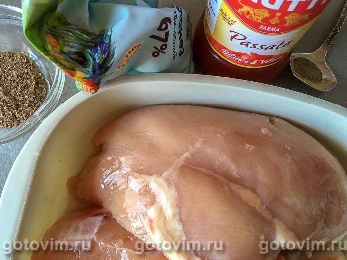 Фотографії рецепта Куряча грудка, смажена в паніровці з висівок, 01 Куряча грудка, смажена в паніровці з висівок, Крок 01
