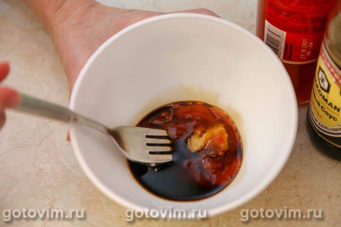 Фотографії рецепта Курячі шашлички з ананасами на шпажках, 06 Курячі шашлички з ананасами на шпажках, Крок 06