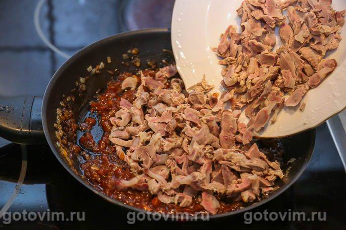Фотографії рецепта Курячі шлунки в соусі барбекю, 07 Курячі шлунки в соусі барбекю, Крок 07