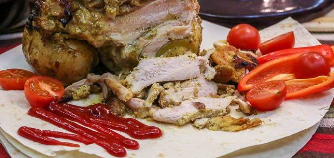 Курячий кебаб у духовці