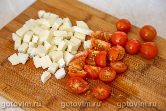 Фотографії рецепта М'ясні рулетики в паніровці з моцарелою та помідорами, 03 М'ясні рулетики в паніровці з моцарелою та помідорами, Крок 03