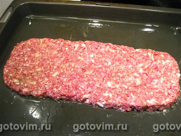 Фотографії рецепта М'ясний рулет з макаронами, 03 М'ясний рулет з макаронами, Крок 03