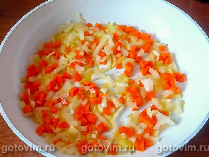 Фотографії рецепта Пастуший пиріг із м'ясним фаршем і рисом, 04 Пастуший пиріг із м'ясним фаршем і рисом, Крок 04