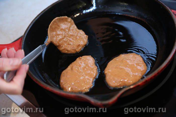 Печінкові оладки з сиром, Крок 07