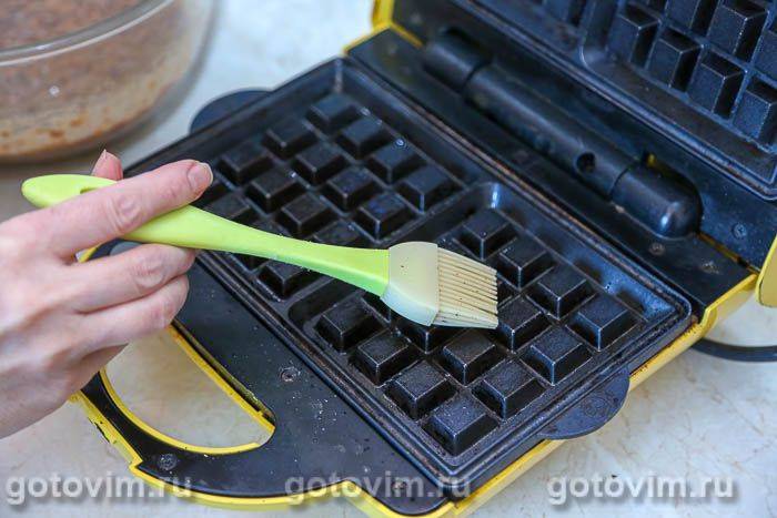 Фотографії рецепта Вафлі з печінки, 05 Вафлі з печінки, Крок 05
