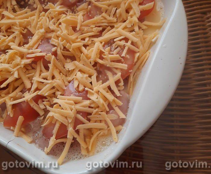 Запіканка з курячого філе з помідорами та сиром, Крок 05