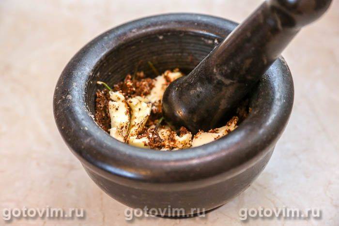 Баранина мечуї з морквяним салатом, Крок 03
