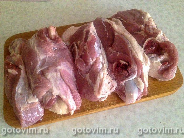 Баранина в рукаві, запечена з овочами, Крок 01