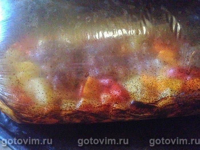 Баранина в рукаві, запечена з овочами, Крок 06