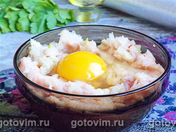 Домашні курячі сардельки, Крок 03