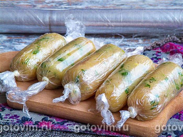 Домашні курячі сардельки, Крок 05