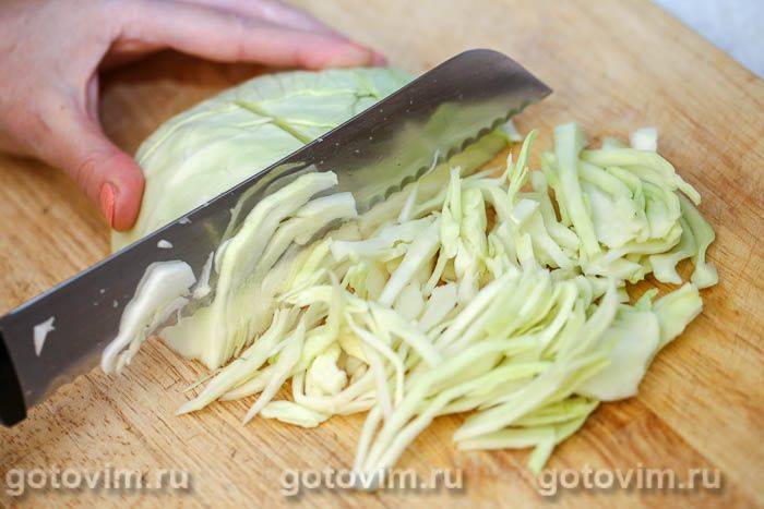 Домашня шаурма з м'ясним фаршем та овочами, Крок 01