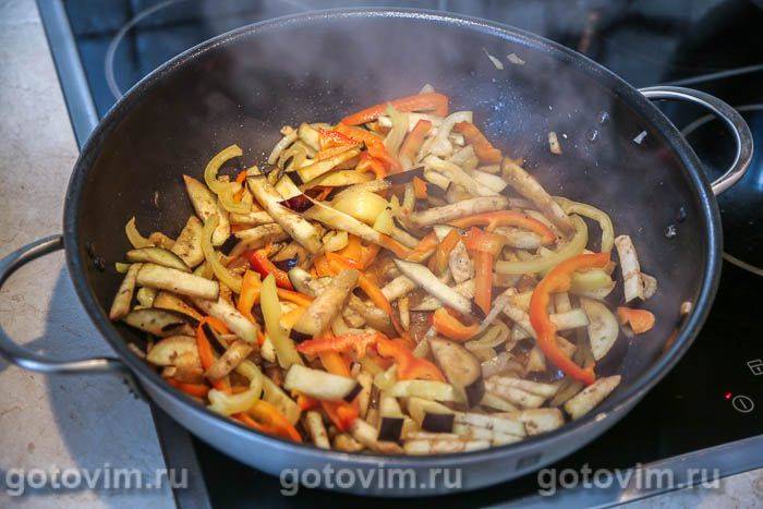 Фотографії рецепта Фунчоза з овочами та яловичиною, маринованою з медом, 05 Фунчоза з овочами та яловичиною, маринованою з медом, Крок 05
