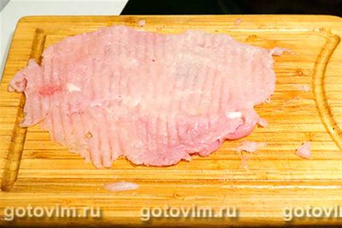 Котлет по-київськи з вершковим маслом і сиром, Крок 01