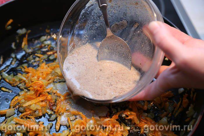 Котлети з баранини в грибному соусі в духовці, Крок 07