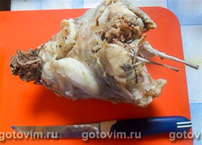 Фотографії рецепта Кролик, тушкований із гарбузом , 03 Кролик, тушкований із гарбузом , Крок 03