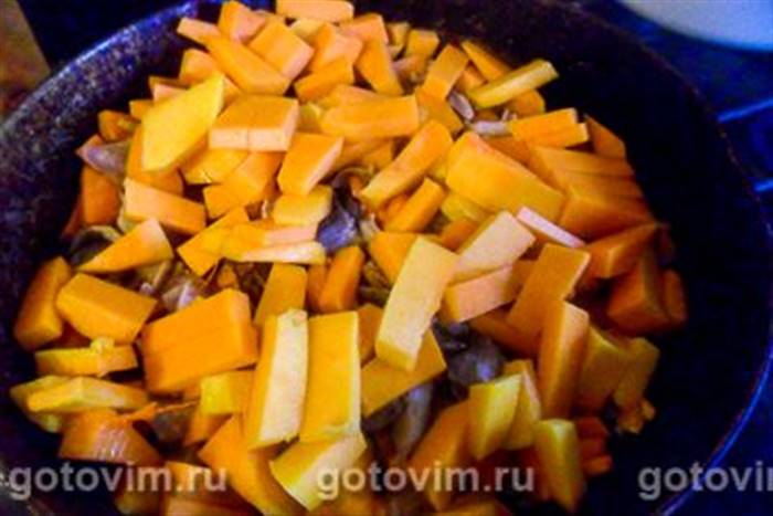 Фотографії рецепта Кролик, тушкований із гарбузом , 05 Кролик, тушкований із гарбузом , Крок 05