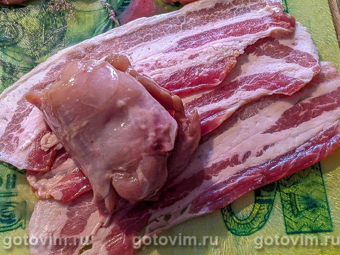 Курячі рулетики з вишнею, Крок 05