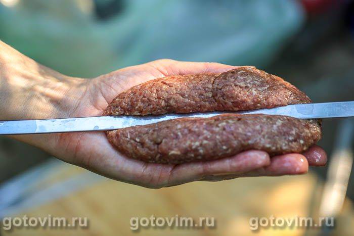 Люля кебаб на мангалі, Крок 05