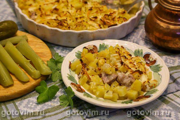 М'ясо з картоплею по-генеральськи. Фотографія рецепта М'ясо з картоплею по-генеральськи. Фотографія рецепта