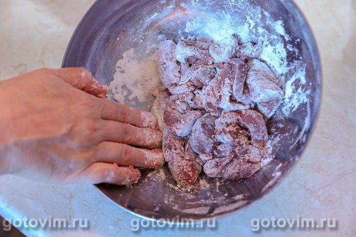 Фотографії рецепта Печінка індички з овочами в кисло-солодкому соусі, 04 Печінка індички з овочами в кисло-солодкому соусі, Крок 04