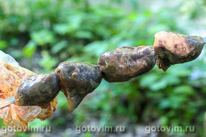 Шашлик із сердечок індички, Крок 06