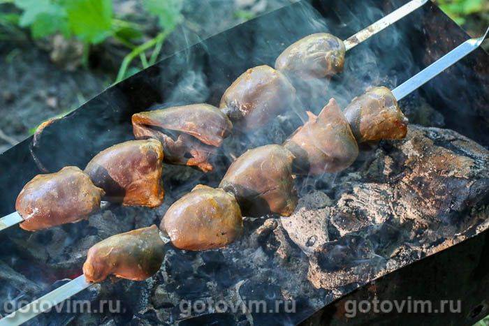 Шашлик із сердечок індички, Крок 07
