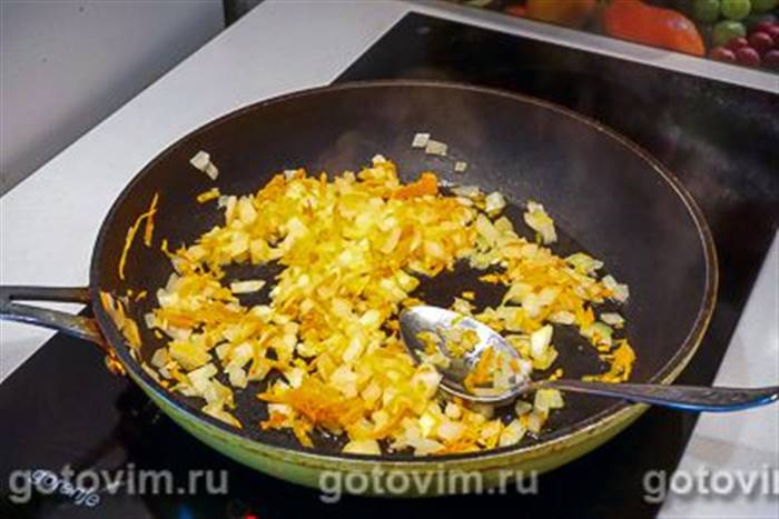 Гречаники з фаршем у сметанному соусі, Крок 06