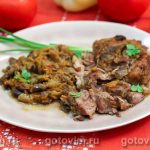 Індичка з овочами в духовці Індичка з овочами в духовці