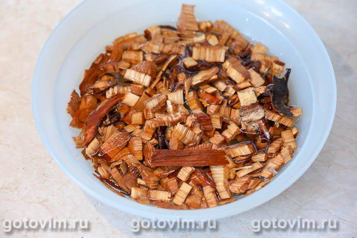 Фотографії рецепта Копчення курячих крилець , 05 Копчення курячих крилець , Крок 05