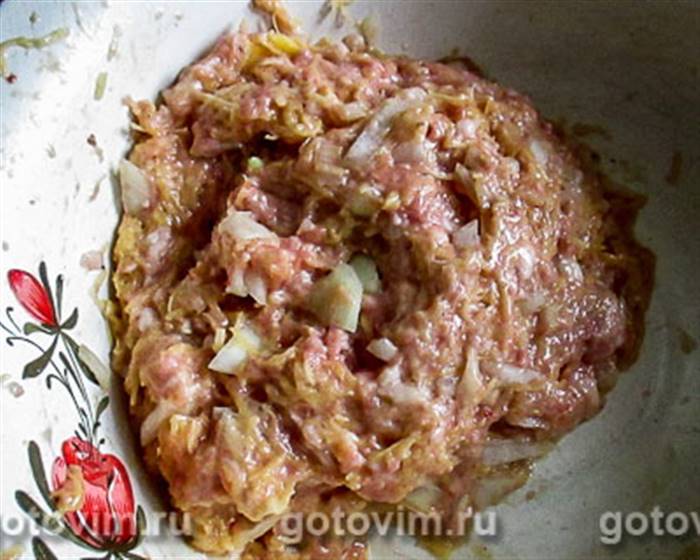 Котлети курячі з картоплею в мультиварці, Крок 02