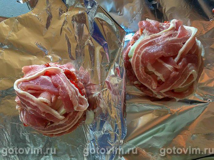 Фотографії рецепта Котлети у фользі, 06 Котлети у фользі, Крок 06
